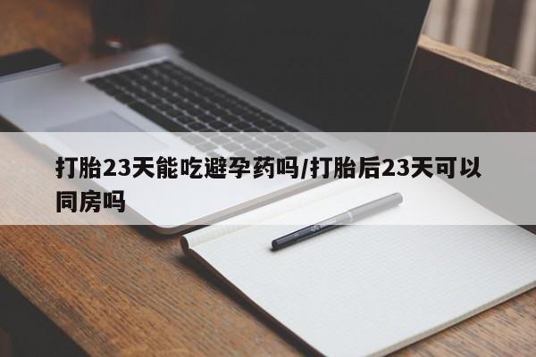 流产药微信打胎23天能吃避孕药吗/打胎后23天可以同房吗